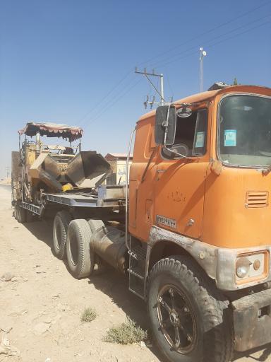 عکس اجاره غلطک و پخش اسفالت زارعی