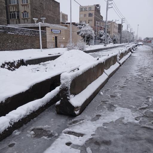 عکس انتهای بلوار خیام شمالی