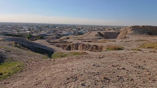 عکس تپه‌های باستانی شوش