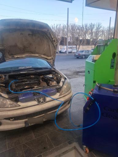 عکس کربن زدایی و شستشوی کاتالیزور پارسایی