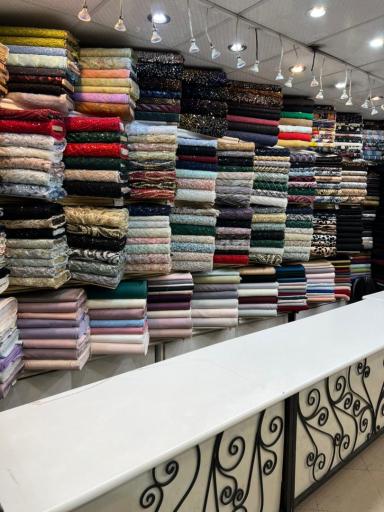 عکس پارچه فروشی گاندی