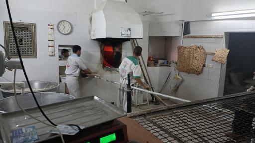 عکس نانوایی سنگگ نجفی