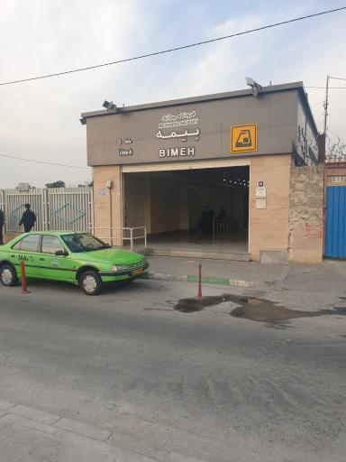 عکس ورودی مترو ایستگاه بیمه