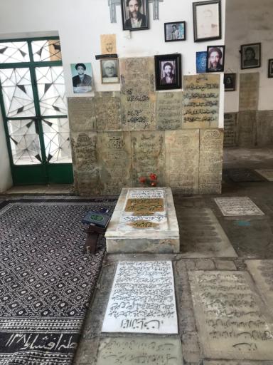 عکس آرامگاه آیت الله محمد حسن الهی طباطبایی