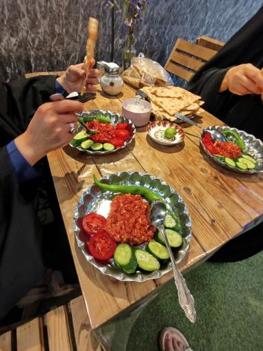 عکس حلیم و آش  داش علی