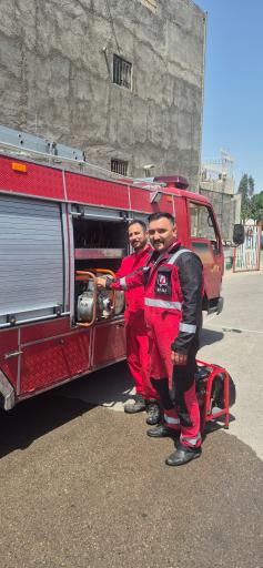 عکس ایستگاه ۱۸ آتش نشانی