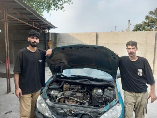عکس مکانیکی و باطری سازی برتر سالار