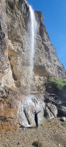 عکس آبشار سنگان