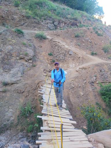 عکس آبشار سنگان