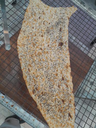 عکس نانوایی سنگک