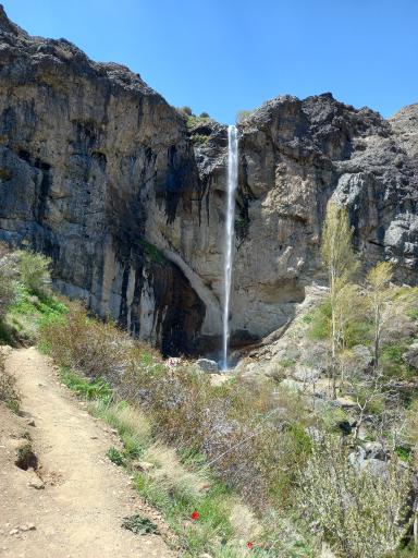 عکس آبشار سنگان