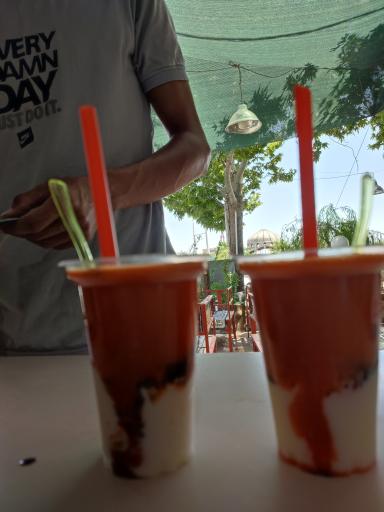 عکس فالوده بستنی گل یخ