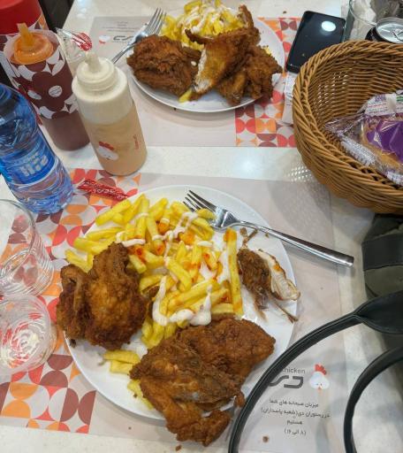 عکس مرغ سوخاری دی