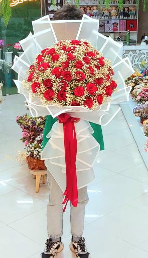 عکس گل فروشی گلکده گل یخ