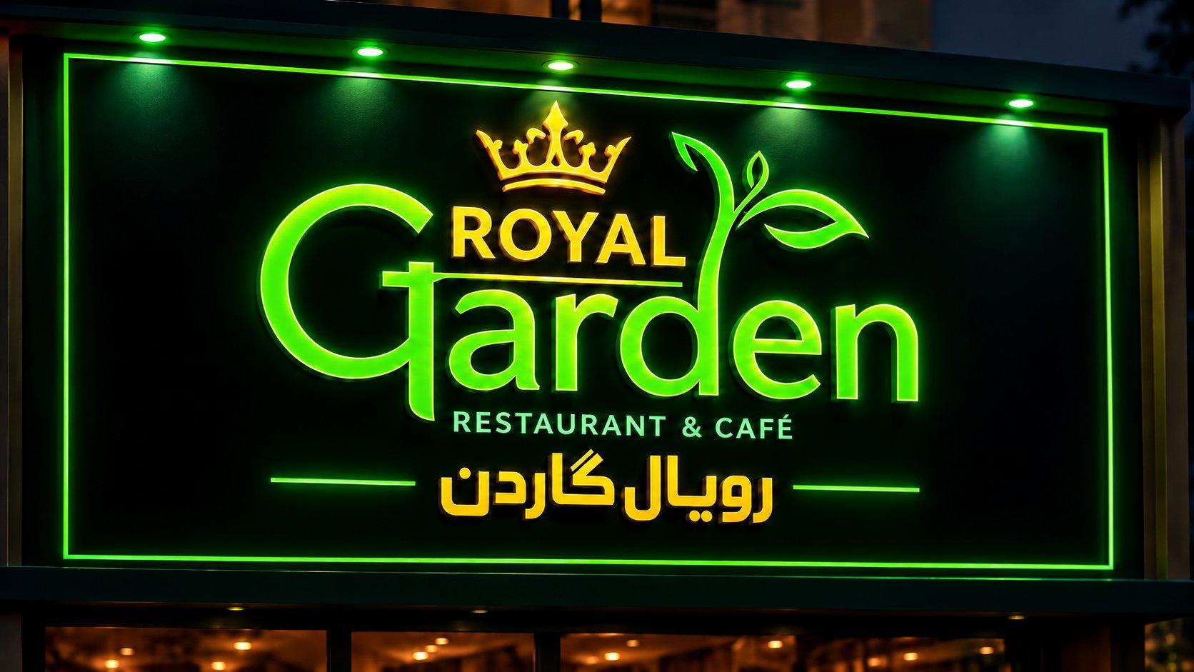 عکس کافه فست فود رویال گاردن