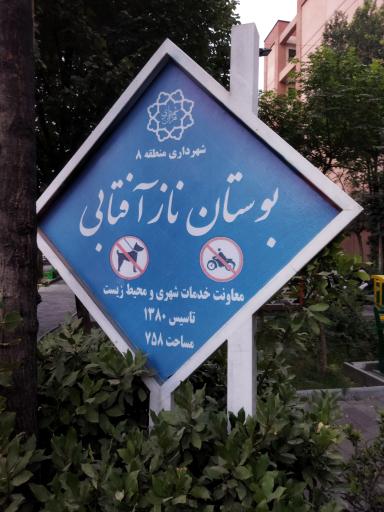 عکس بوستان ناز آفتابی