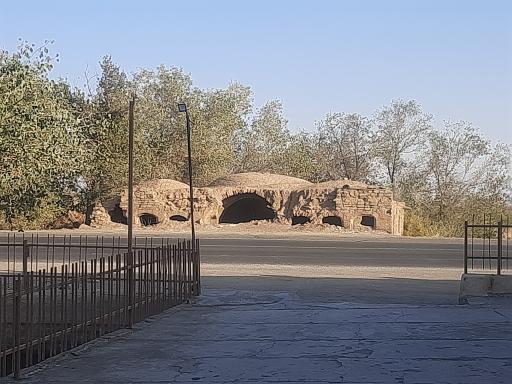 عکس کاروانسرای آجری علی آباد