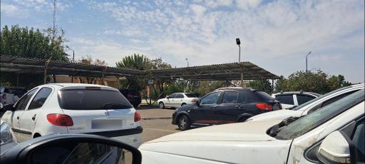 عکس پارکینگ‌ بیمارستان‌ ۱۵ خرداد‌ ورامین
