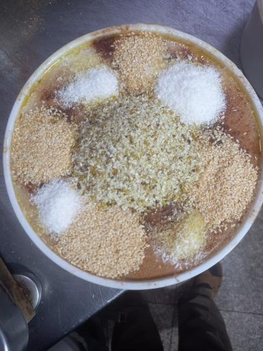 عکس کباب وحلیم برگ سبز