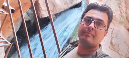 عکس آبشار هفت رنگ مجن