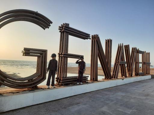 عکس ساحل گناوه