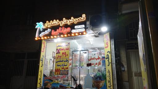 عکس قصر خرمای مینایی