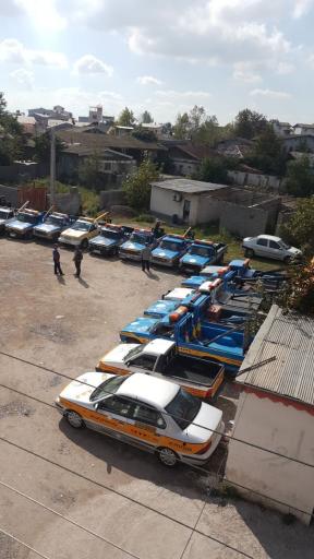 عکس یدک‌کش و امداد خودرو گردنه حیران