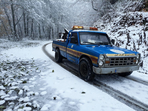 عکس یدک‌کش و امداد خودرو گردنه حیران