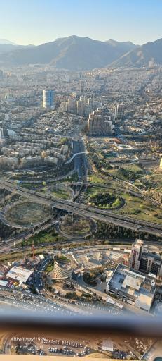 عکس سکوی دید باز برج میلاد