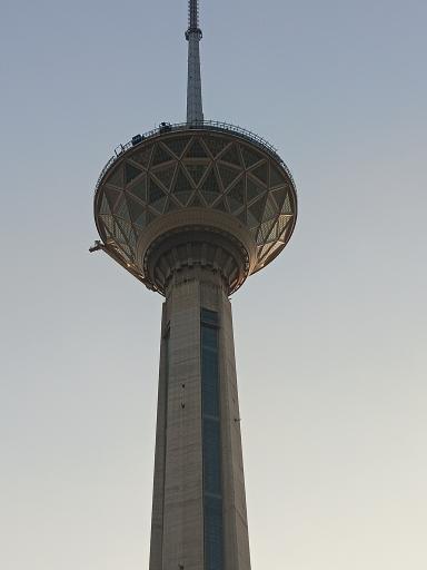 عکس سکوی دید باز برج میلاد