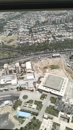 عکس سکوی دید باز برج میلاد