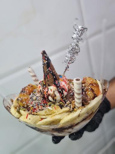 عکس آبمیوه و بستنی پاپانوئل