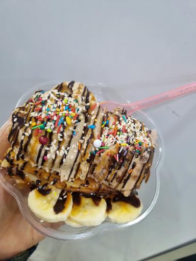 عکس آبمیوه و بستنی پاپانوئل