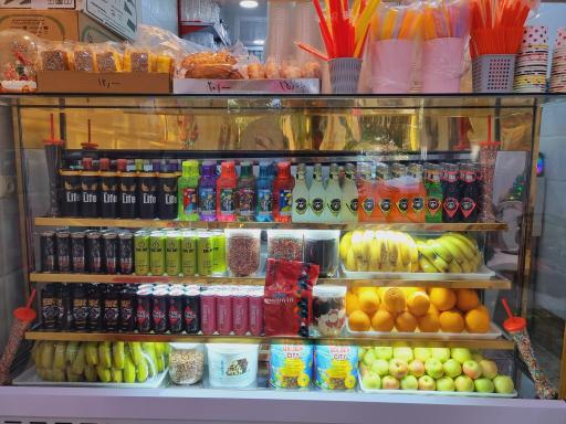 عکس آبمیوه و بستنی پاپانوئل