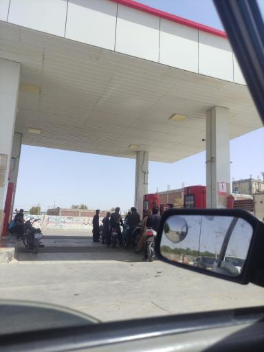 عکس پمپ بنزین سیدالشهدا