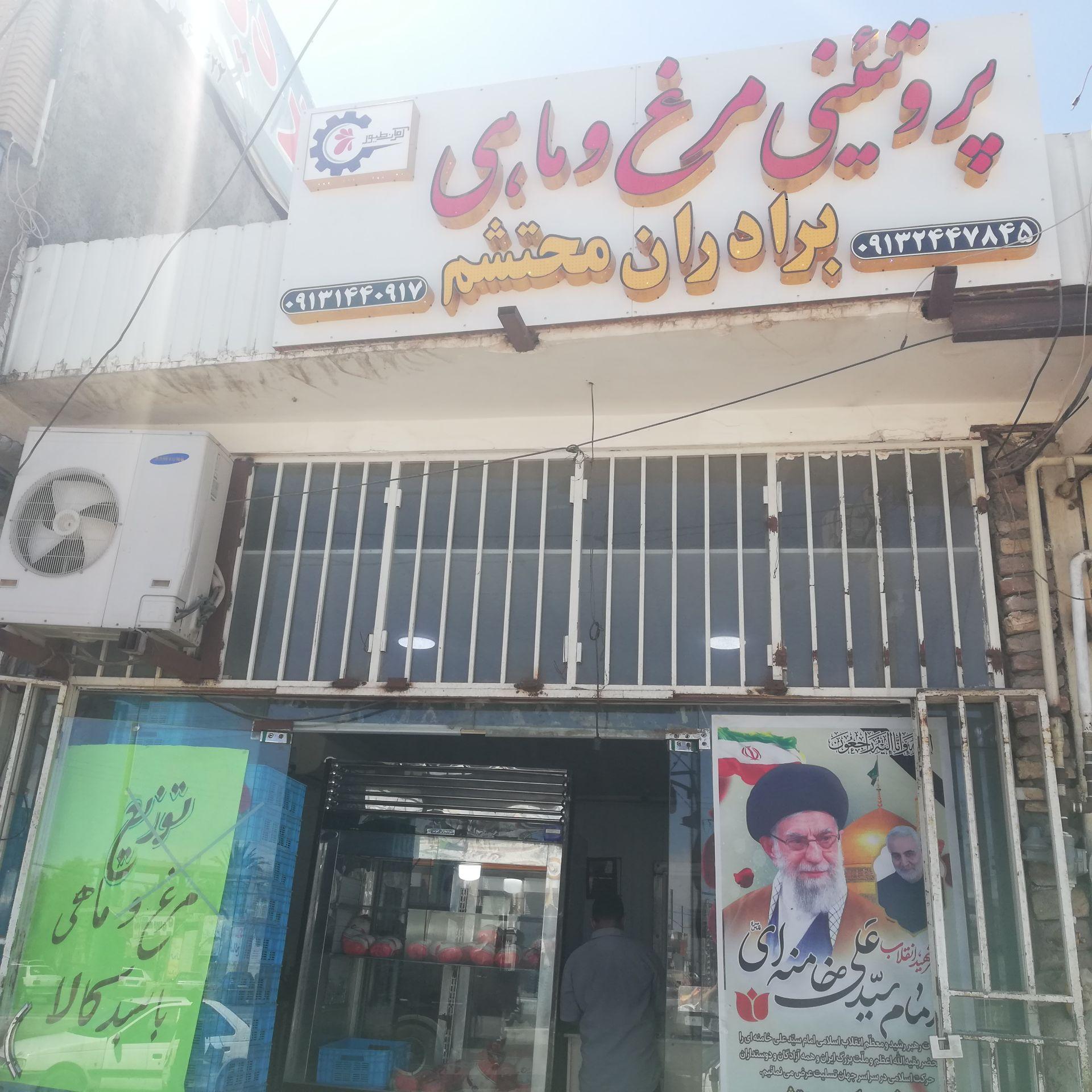 عکس پروتئینی مرغ و ماهی برادران محتشم