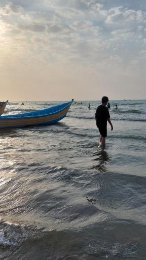 عکس ساحل دریا بابلسر