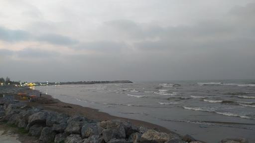 عکس ساحل دریا بابلسر