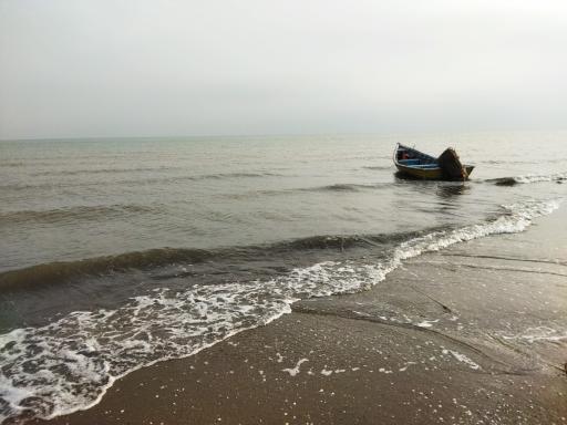 عکس ساحل دریا بابلسر