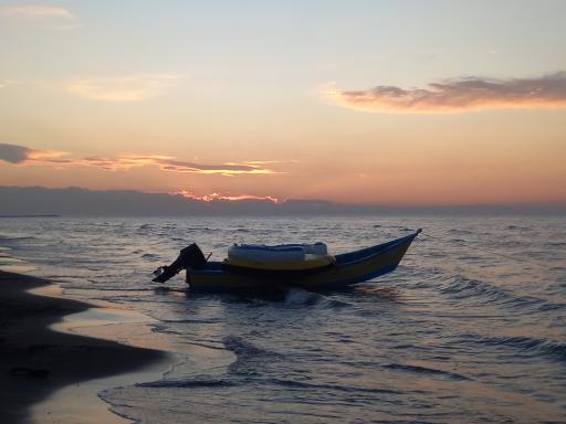 عکس ساحل دریا بابلسر