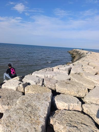 عکس ساحل دریا بابلسر