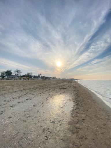 عکس ساحل دریا بابلسر