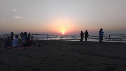 عکس ساحل دریا بابلسر