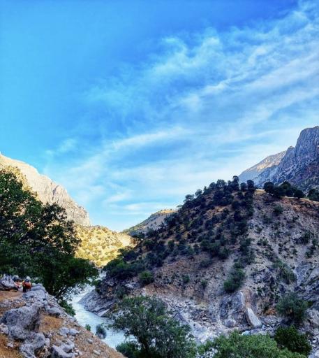 عکس آبشار زرد لیمه