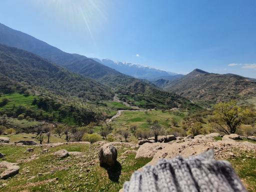 عکس آبشار زرد لیمه