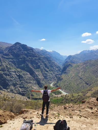 عکس آبشار زرد لیمه