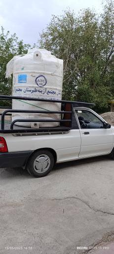 عکس مخزن آب آژینه طبرستان