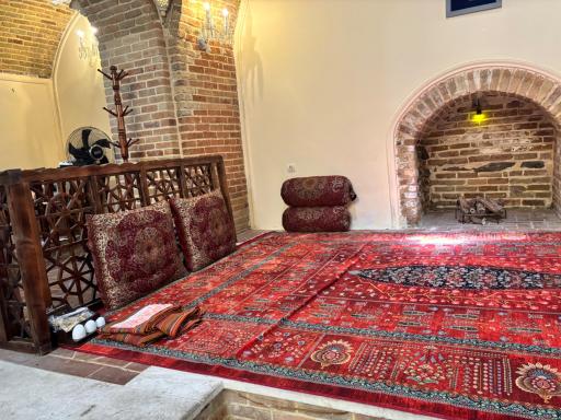 عکس رستوران و موزه مردم شناسی حمام قلعه