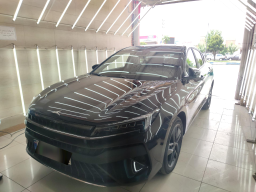 عکس کارشناسی تشخیص رنگ خودرو میرحسینی