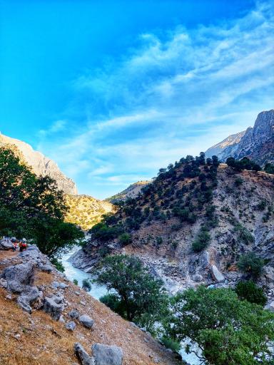 عکس آبشار زرد لیمه